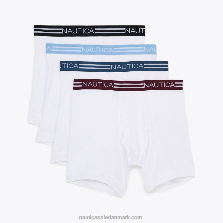 bomulds boxershorts 4-pak abalonelyng Nautica PZ4T686 Mænd