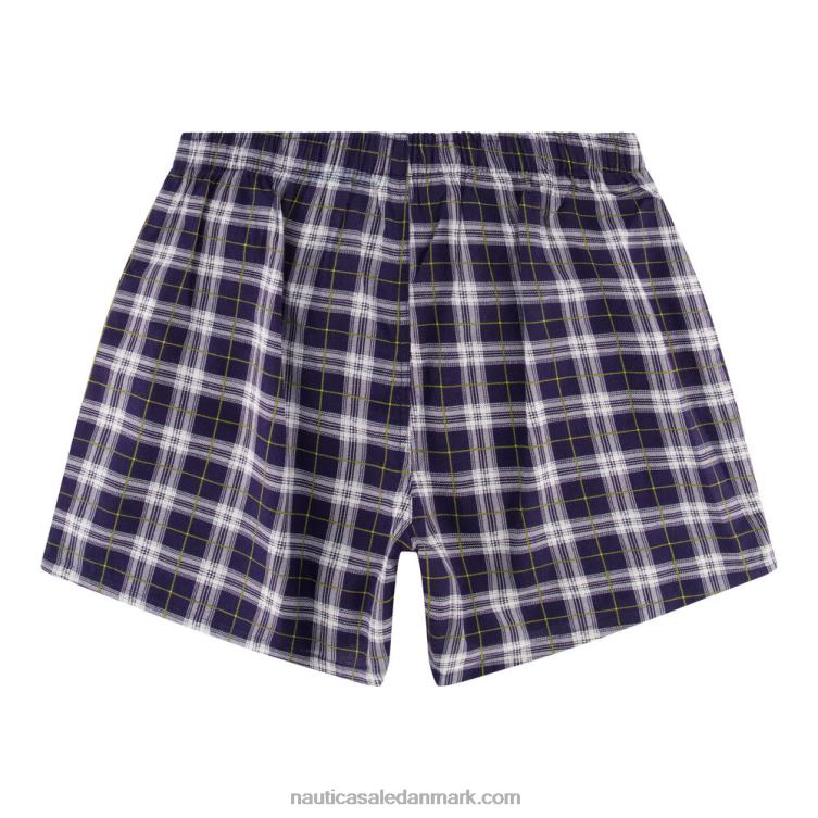 plaidvævet boxer horisont blå Nautica PZ4T221 Mænd