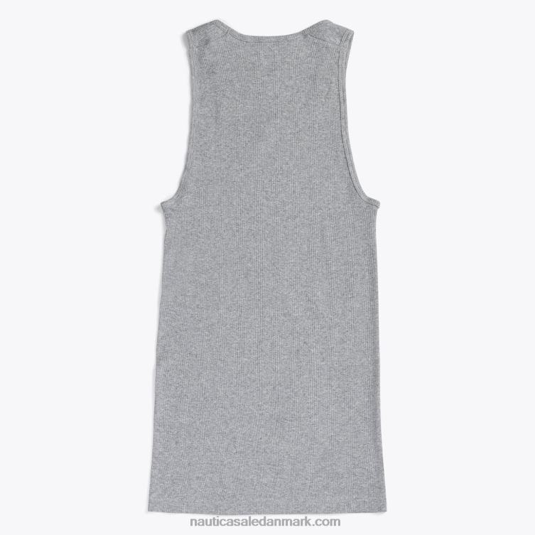 ribbede tanke 3-pak grå lyng Nautica PZ4T617 Mænd