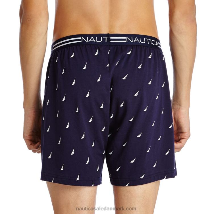 stræk strikkede boksere capri blå Nautica PZ4T70 Mænd