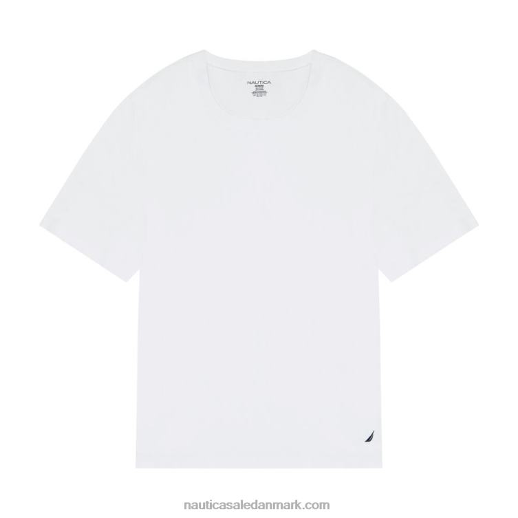 t-shirts med rund hals 3-pak tan Nautica PZ4T175 Mænd