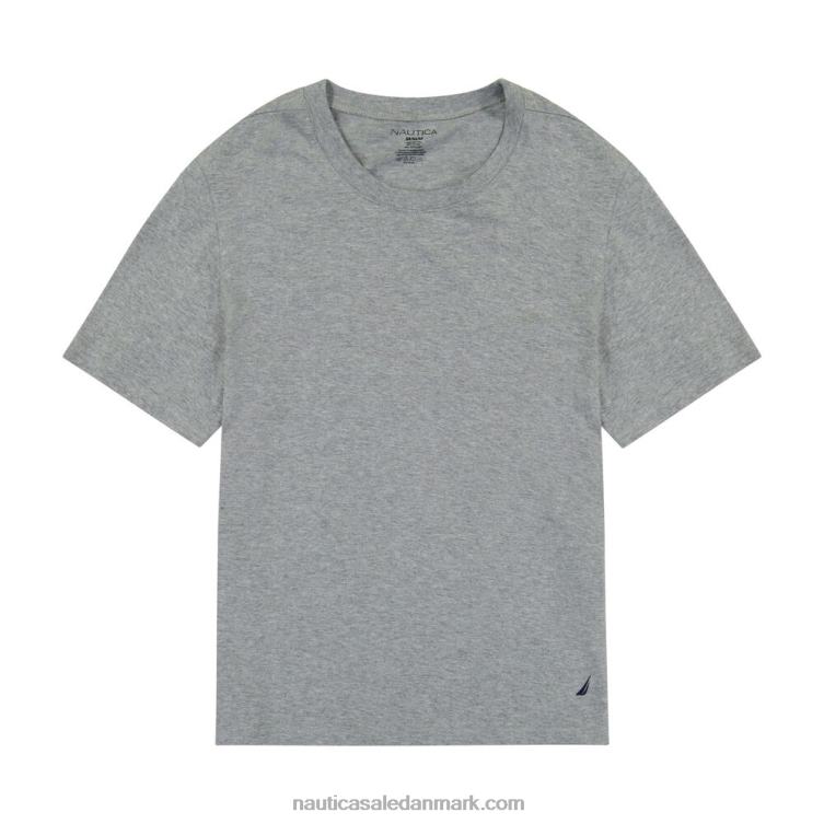 t-shirts med rund hals 3-pak tan Nautica PZ4T175 Mænd