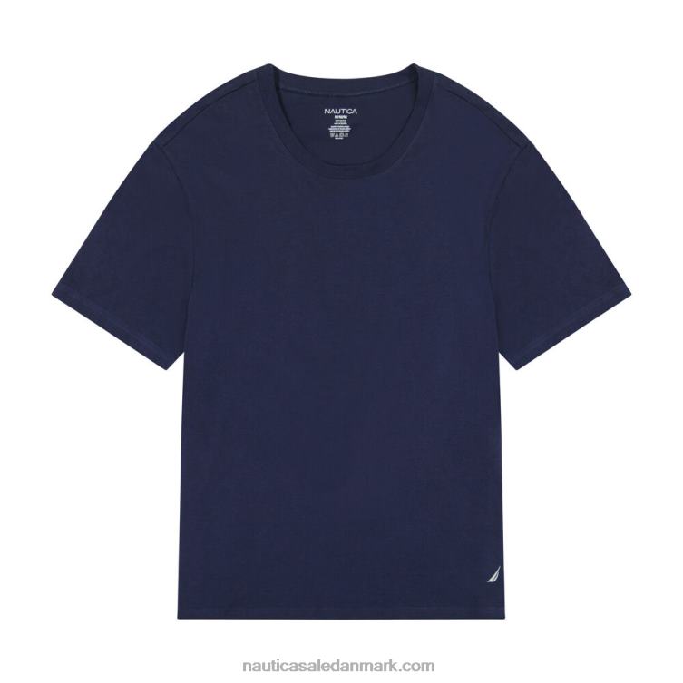 t-shirts med rund hals 3-pak tan Nautica PZ4T175 Mænd