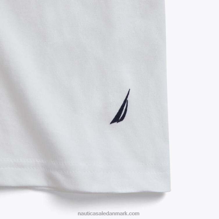 v-hals t-shirts 5-pak antik hvidvask Nautica PZ4T117 Mænd