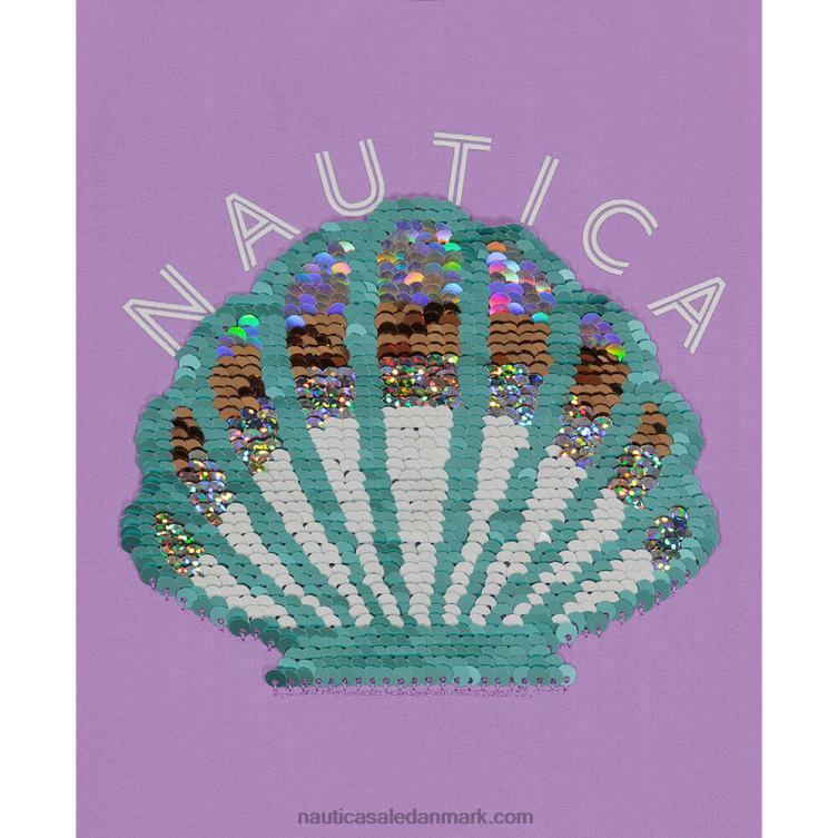 små piges muslingeskal i ét stykke (4-6x) guppy drue Nautica PZ4T1552