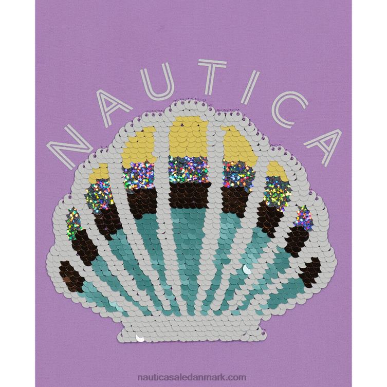 små piges muslingeskal i ét stykke (4-6x) guppy drue Nautica PZ4T1552