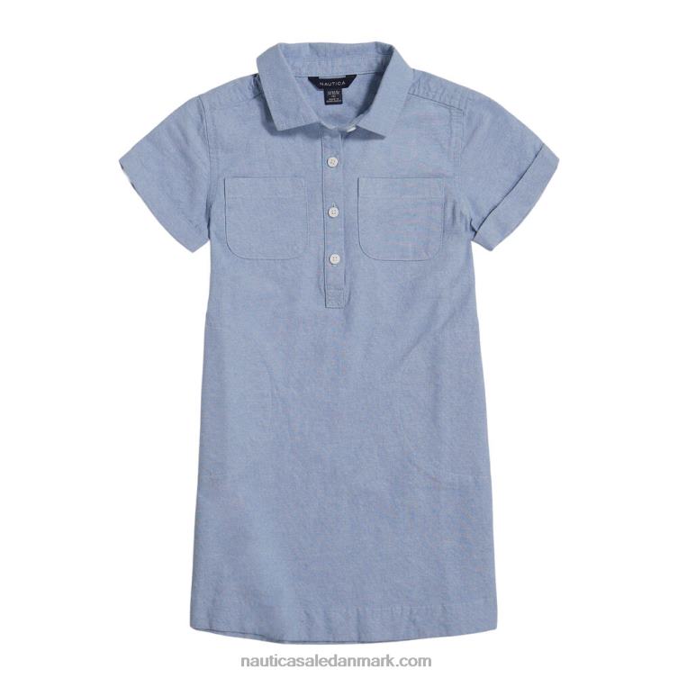små piger chambray skjortekjole (4-6x) nite havlyng Nautica PZ4T1418