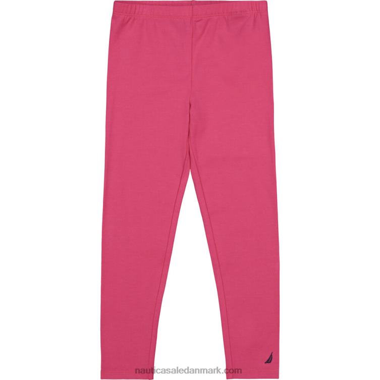 solid legging til små piger (2t-4t) fancytail fuschia Nautica PZ4T1325