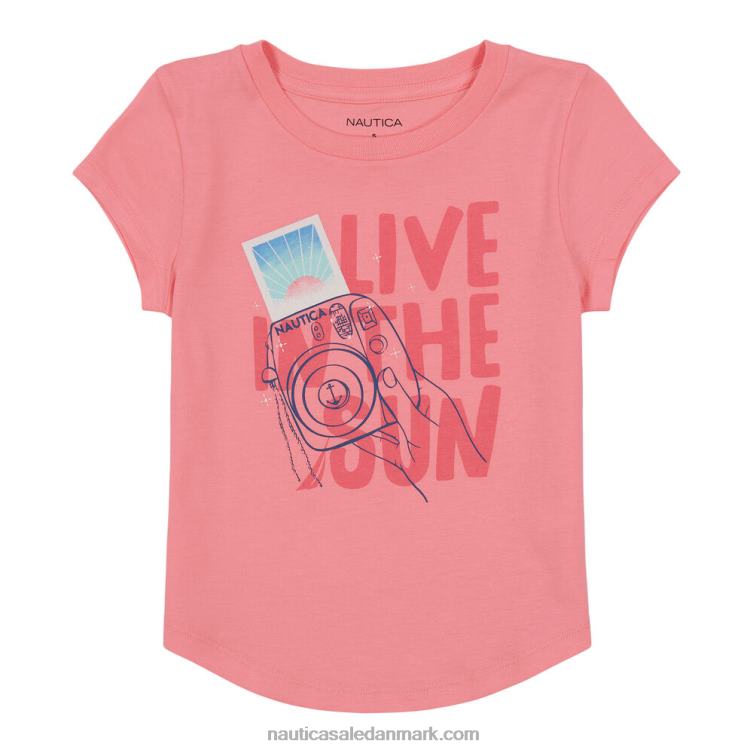 Småpigers live in the sun t-shirt (4-6x) leis pink Nautica PZ4T1443