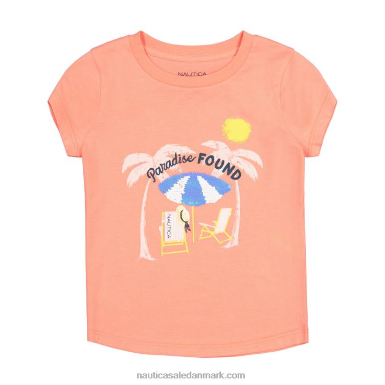 småbørnspigers paradis fundet t-shirt (2t-4t) krydstogt Nautica PZ4T1448