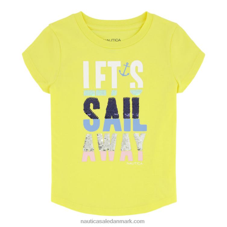 små piges sejl væk t-shirt (4-6x) oro Nautica PZ4T1527