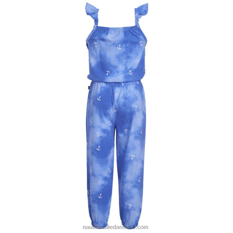 små piger tie-dye anker jumpsuit (4-6x) aquadream Nautica PZ4T1438