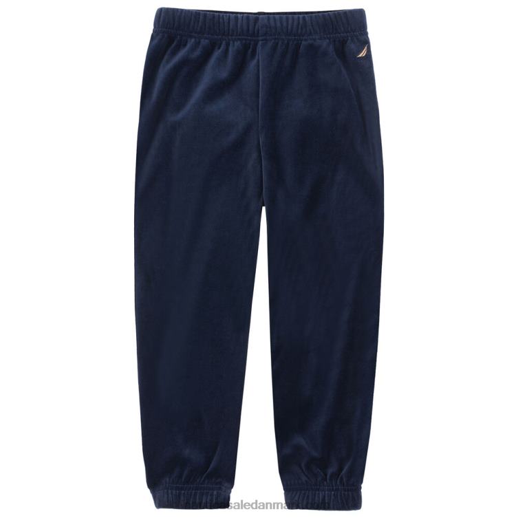 jogger i velour til små piger (4-6x) flåde Nautica PZ4T1394